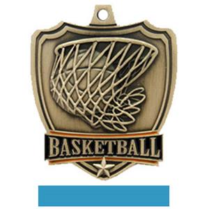 GOLD MEDAL/LT. BLUE RIBBON