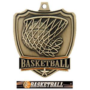 GOLD MEDAL/ULTIMATE BASKETBALL RIBBON
