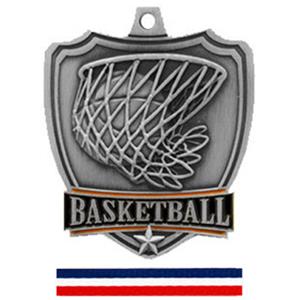 SILVER MEDAL/(RWB) RED WHITE & BLUE RIBBON