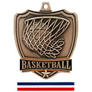 BRONZE MEDAL/(RWB) RED WHITE & BLUE RIBBON