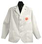 Clemson University White Short Labcoats