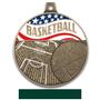 Hasty Awards 2.25" Americana Basketball Medals