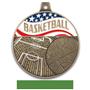 Hasty Awards 2.25" Americana Basketball Medals