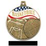 Hasty Awards 2.25" Americana Basketball Medals