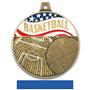 Hasty Awards 2.25" Americana Basketball Medals