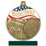 Hasty Awards 2.25" Americana Basketball Medals