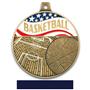 Hasty Awards 2.25" Americana Basketball Medals