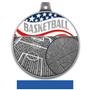 Hasty Awards 2.25" Americana Basketball Medals