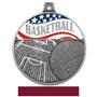 Hasty Awards 2.25" Americana Basketball Medals