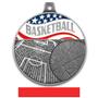 Hasty Awards 2.25" Americana Basketball Medals