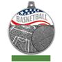 Hasty Awards 2.25" Americana Basketball Medals