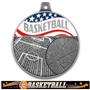 Hasty Awards 2.25" Americana Basketball Medals