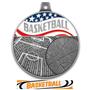Hasty Awards 2.25" Americana Basketball Medals