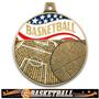 Hasty Awards 2.25" Americana Basketball Medals