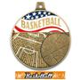 Hasty Awards 2.25" Americana Basketball Medals