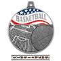 Hasty Awards 2.25" Americana Basketball Medals