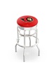 Ottawa Senators NHL Ribbed Double-Ring Bar Stool