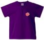 Clemson University Kid's Purple Scrub Tops