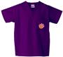 Clemson University Purple Classic Scrub Tops