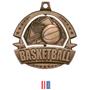 Hasty Awards Spinner Basketball Medals M-720B