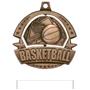 Hasty Awards Spinner Basketball Medals M-720B