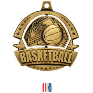 GOLD MEDAL/FLAG RIBBON