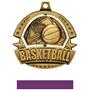 Hasty Awards Spinner Basketball Medals M-720B