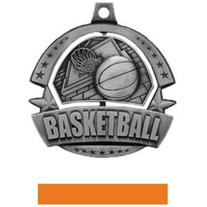 SILVER MEDAL/ORANGE RIBBON