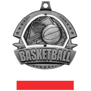 SILVER MEDAL/RED RIBBON