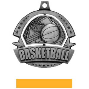 SILVER MEDAL/YELLOW RIBBON