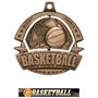 Hasty Awards Spinner Basketball Medals M-720B