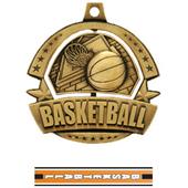 Hasty Awards Spinner Basketball Medals M-720B