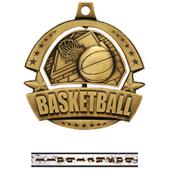Hasty Awards Spinner Basketball Medals M-720B