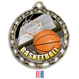 GOLD MEDAL/FLAG RIBBON