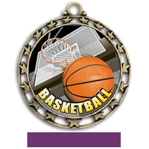 GOLD MEDAL/PURPLE RIBBON