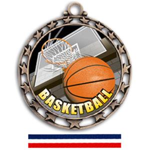 BRONZE MEDAL/RED WHITE & BLUE RIBBON