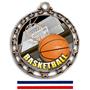 Hasty Awards 2.5" Basketball HD Insert Medals