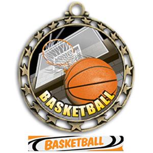 GOLD MEDAL/DELUXE BASKETBALL RIBBON
