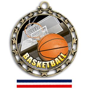 GOLD MEDAL/RED WHITE & BLUE RIBBON