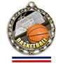 Hasty Awards 2.5" Basketball HD Insert Medals