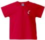 University of Cincinnati Kid's Red Scrub Tops