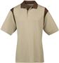 TRI MOUNTAIN Spotter Waffle Knit Golf Shirt
