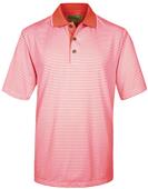 TRI MOUNTAIN Hammond Polyester Striped Golf Shirt