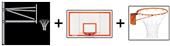 Create-Your-Own Vertical Basketball System-6' Ext Create-Your-Own Vertical Basketball System-6' Ext