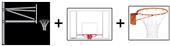 Create-Your-Own Vertical Basketball System-4' Ext