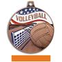 Hasty Awards Americana Volleyball Medals M-750