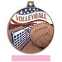 Hasty Awards Americana Volleyball Medals M-750