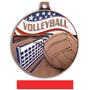 Hasty Awards Americana Volleyball Medals M-750