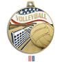 Hasty Awards Americana Volleyball Medals M-750