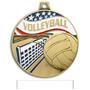 Hasty Awards Americana Volleyball Medals M-750